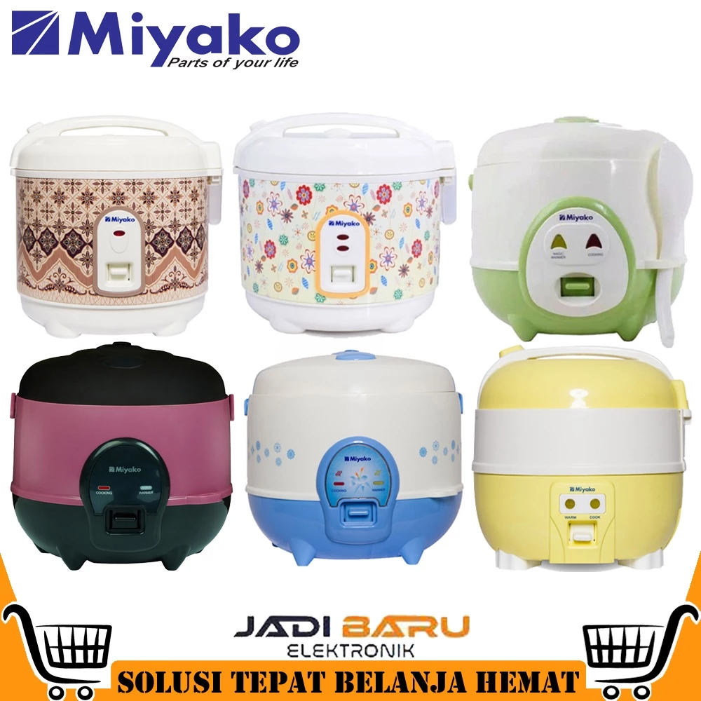 (READY COD) Magic Com Miyako MCM606 / MCM 609 / MCM 612 - Rice Cooker Miyako PSG607 / PSG 607 / MCM 612 / MCM609 / MCM610 / MCM512C Penanak Nasi