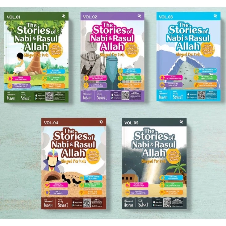 Buku Cerita Anak Nabi dan Rasul 5 Jilid