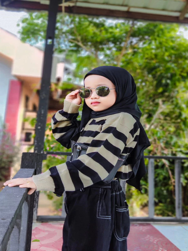 Sodayshop sweater rajut anak polo couple mom