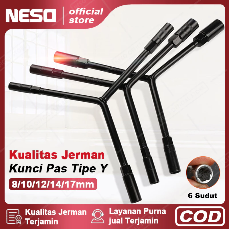 NESO Kunci Sok Y 8-17mm 5 Ukuran