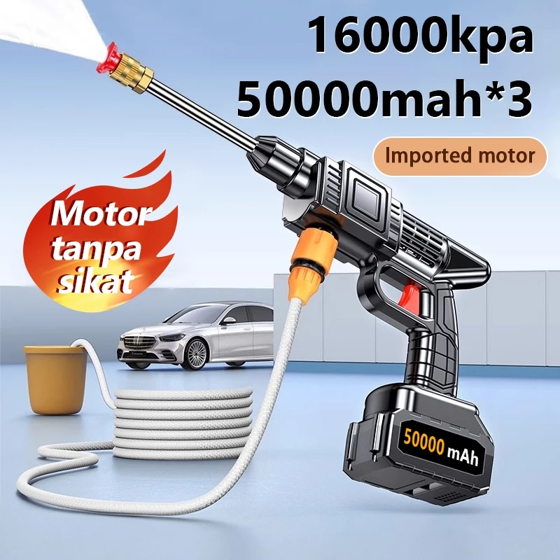 Hibiki Semprotan Cuci Motor 16000Kpa 50000Mah || Hibiki Semprotan Cuci Mobil Portable