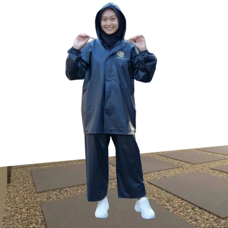 KHARISMA Jas Hujan  Setelan Jaket Celana PRIA & WANITA Mantel Anti Air Outdoor