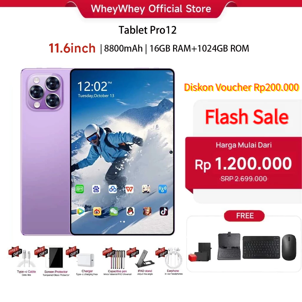 Wheywhey Tablet Android Pro12