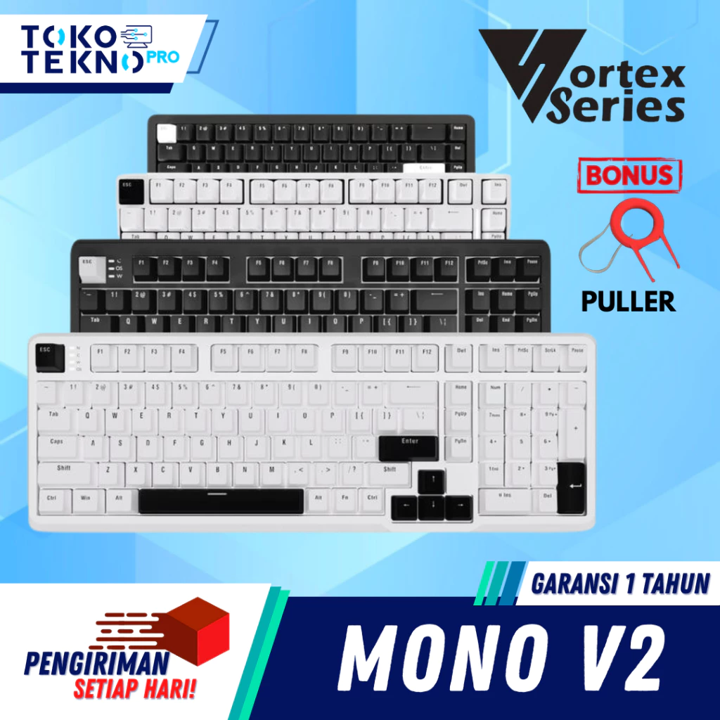 67. Vortexseries Vortex Mono Series Wired Gasket Mount Hotswappable Universal