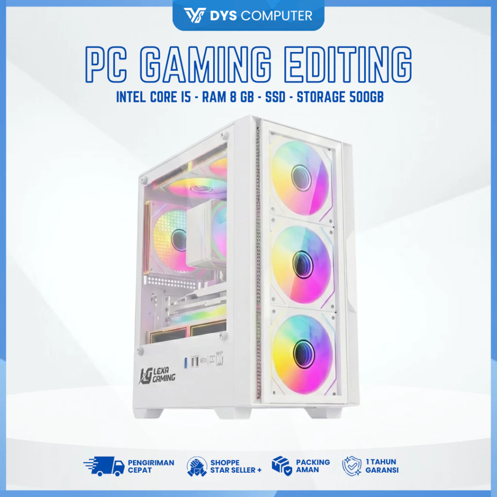 PC Gaming i5 8GB SSD