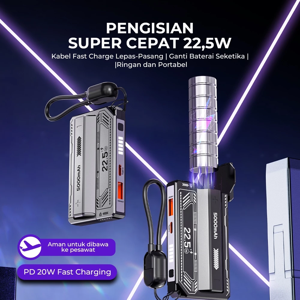 SKCBO Powerbank Mecha Style