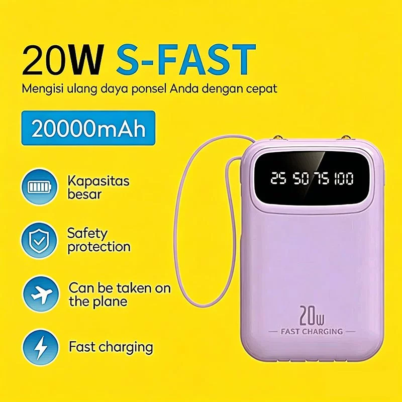 Powerbank 20000mAh Mini BH27