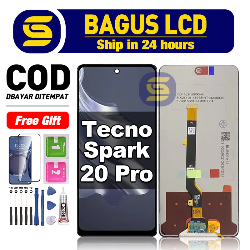 LCD Tecno Spark 20 Pro Fullset